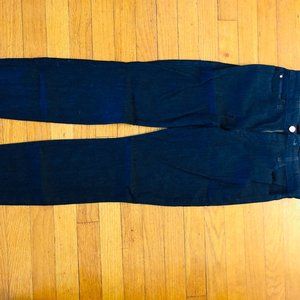JOE'S HIGH-RISE SKINNY BLUE JEANS SZ 25